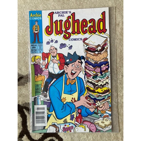 Vintage 90s Jughead Comic Lot 1990s Archie Comics Veronica Lodge Betty Cooper - Picture 5 of 6